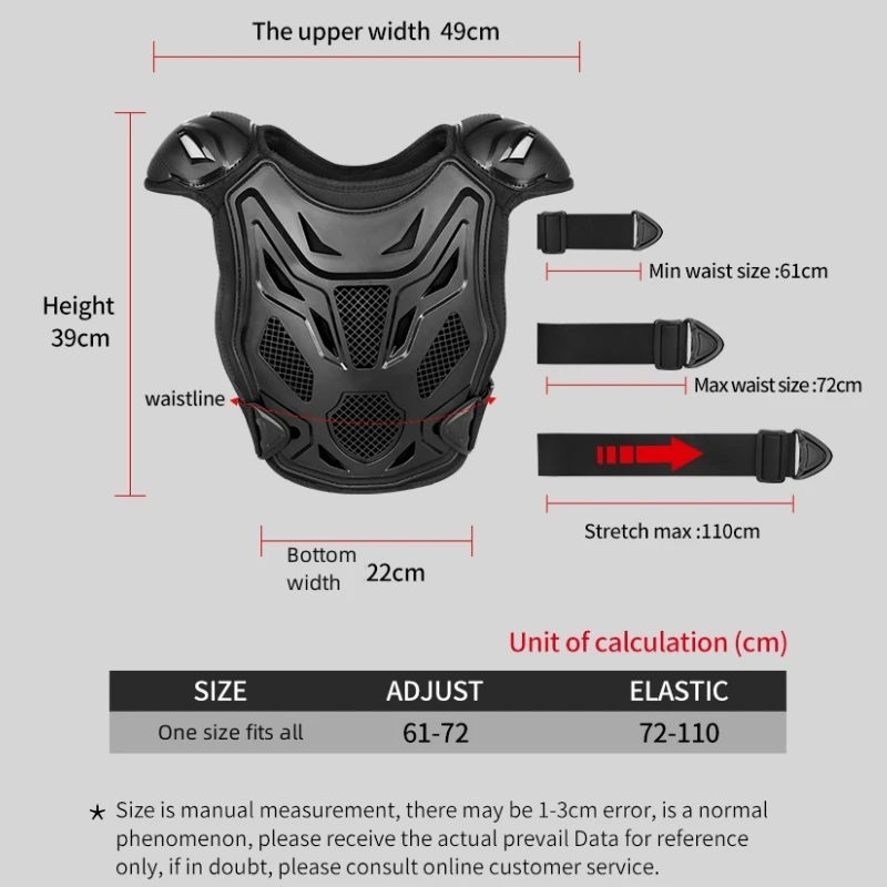 Children Motorcycle Riding Bod - Chest Protector Armor ulasan dan harga
