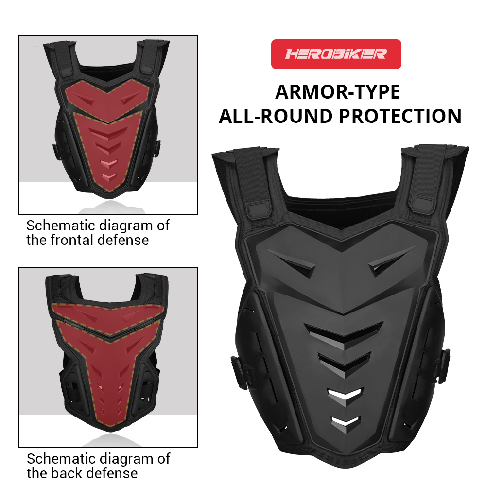 Motorcycle Body Armor Vest Ant - Chest Protector Armor ulasan dan harga
