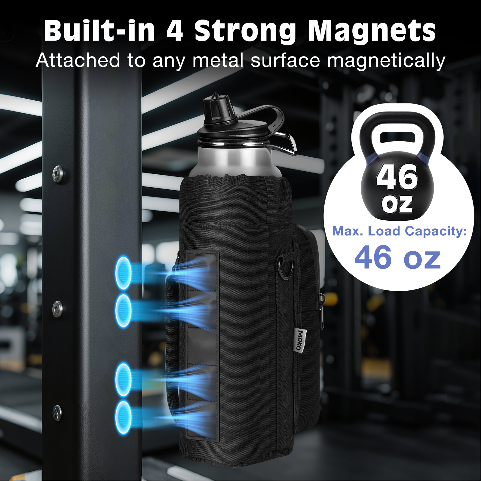 MoKo Magnetic Gym Bag, Magneti - Magnetic Tank Bag ulasan dan harga