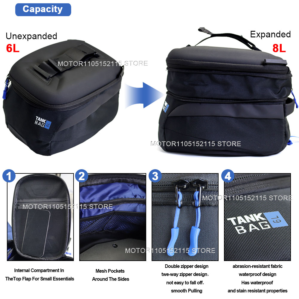 For CFMOTO CF MOTO 800MT MT800 - Magnetic Tank Bag ulasan dan harga
