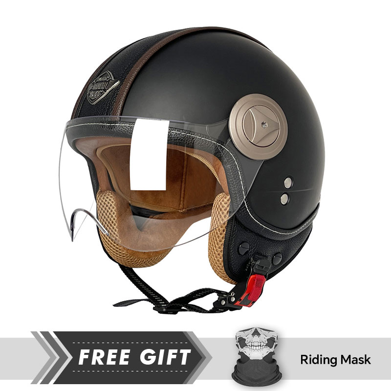 Open Face Helmet Motorcycle He - Motorcycle Gear Store ulasan dan harga