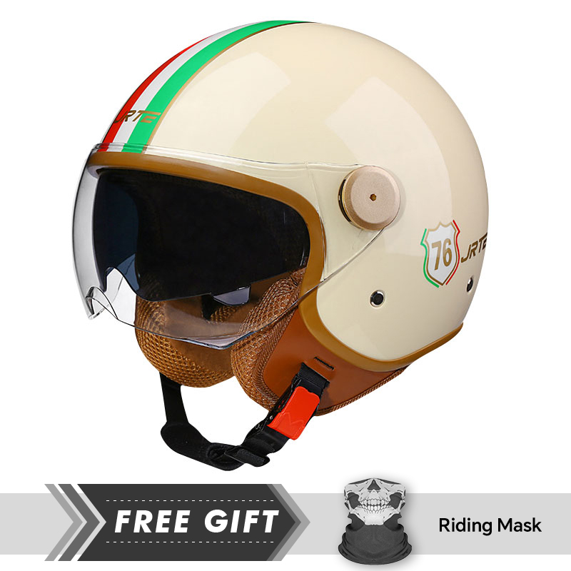 DOT 3/4 Open Face Motorcycle H - Motorcycle Gear Store ulasan dan harga