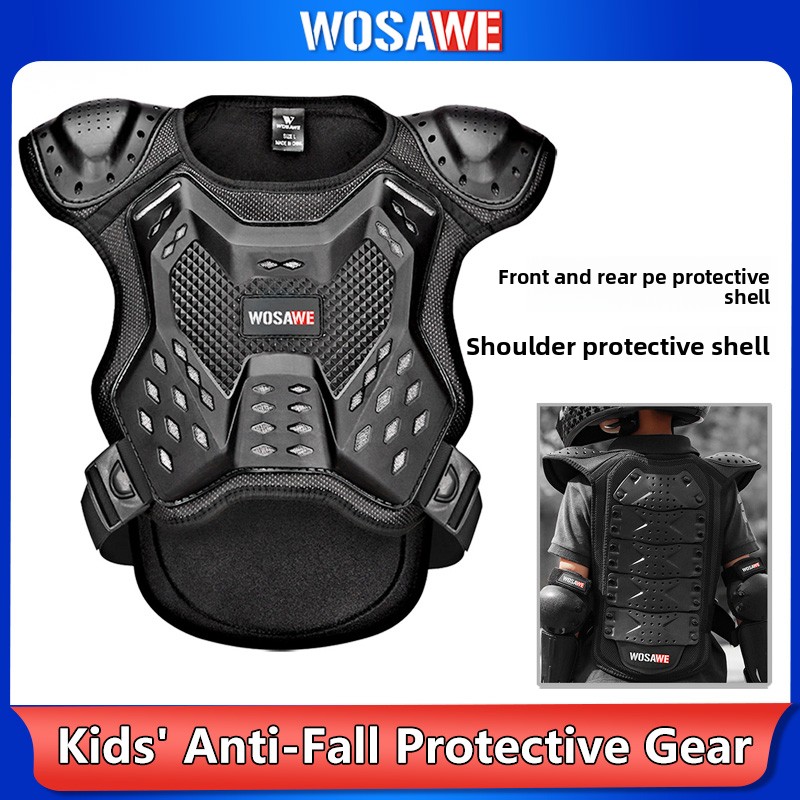 WOSAWE Motorcycle Body Armor V - Chest Protector Armor ulasan dan harga