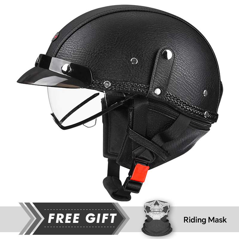 DOT Approved Men Women Half Fa - Motorcycle Gear Store ulasan dan harga
