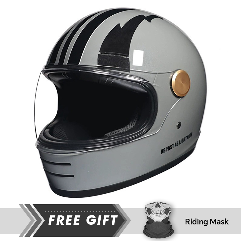 Men Women Leather Full Face Mo - Motorcycle Gear Store ulasan dan harga