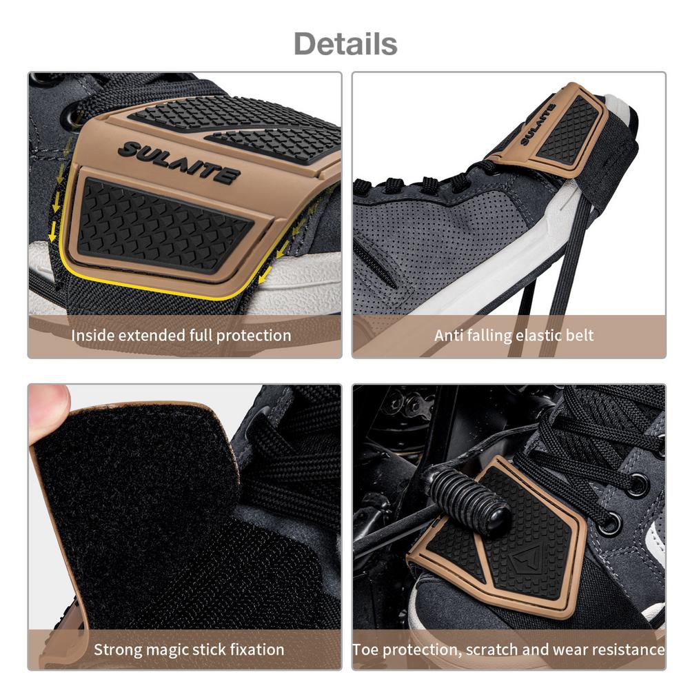 Rubber Motorcycle Shift Pad Mo - Motorcycle Gear Boots ulasan dan harga