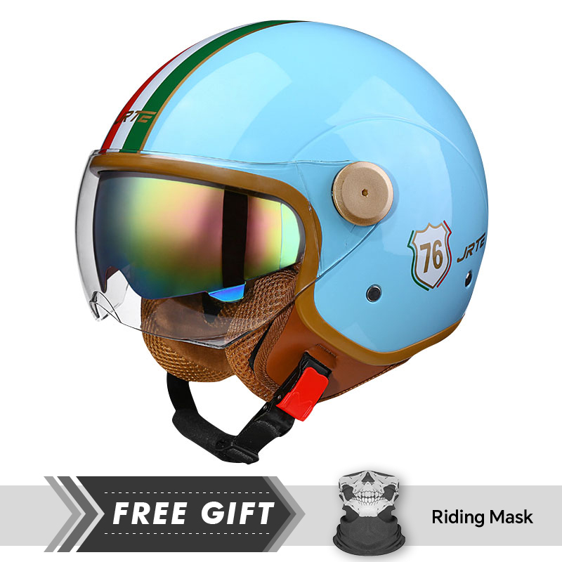 Double Lens Motorcycle Helmets - Motorcycle Gear Store ulasan dan harga