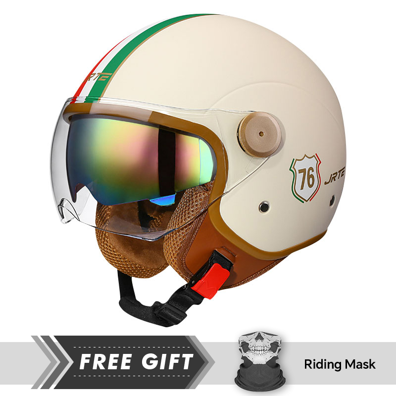 Double Lens Motorcycle Helmets - Motorcycle Gear Store ulasan dan harga